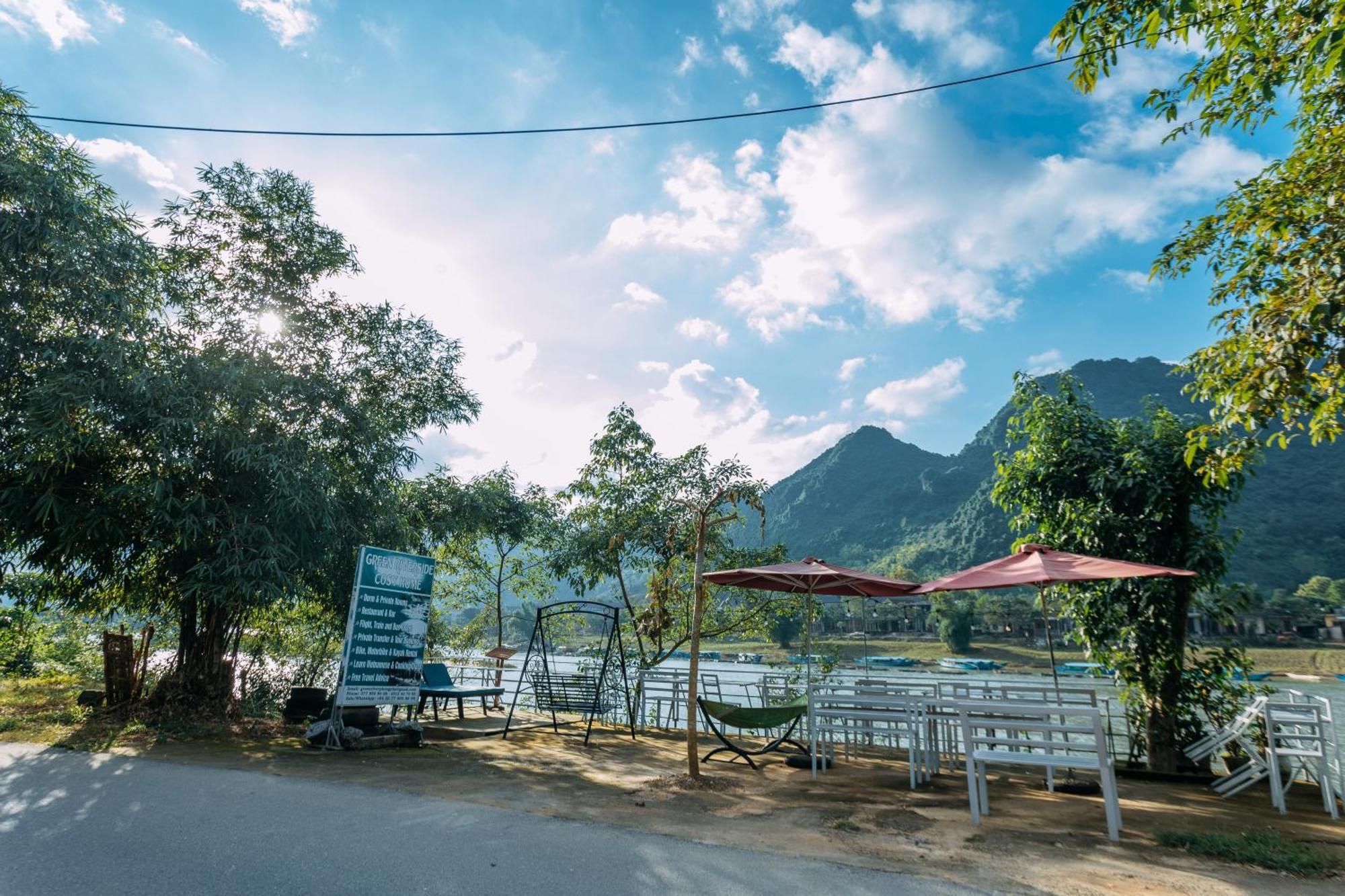 Green Riverside Cosy Home Phong Nha Bagian luar foto